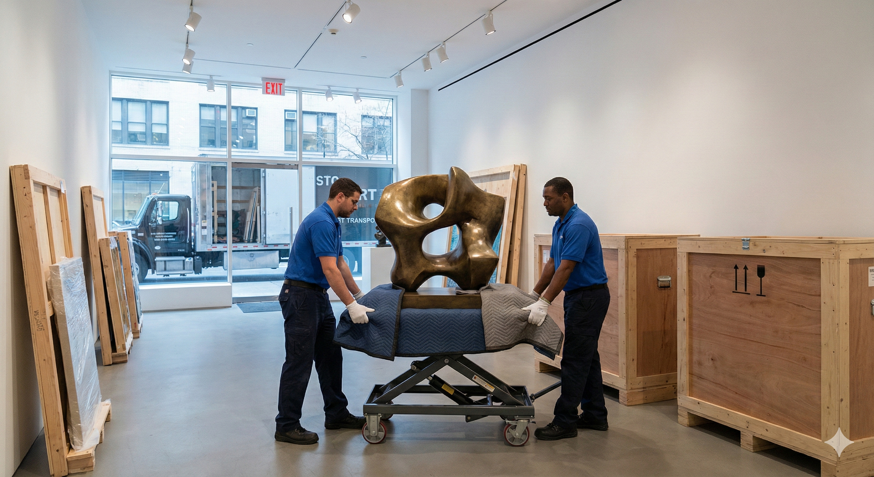 SCULPTURE INSTALLATION